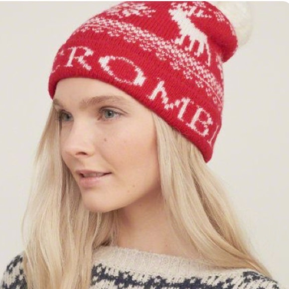 Abercrombie and fitch Logo Graphic Beanie - Picture 4 of 4