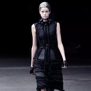 SOLD ▪️ ALEXANDER MCQUEEN Runway Pony Hair Belt