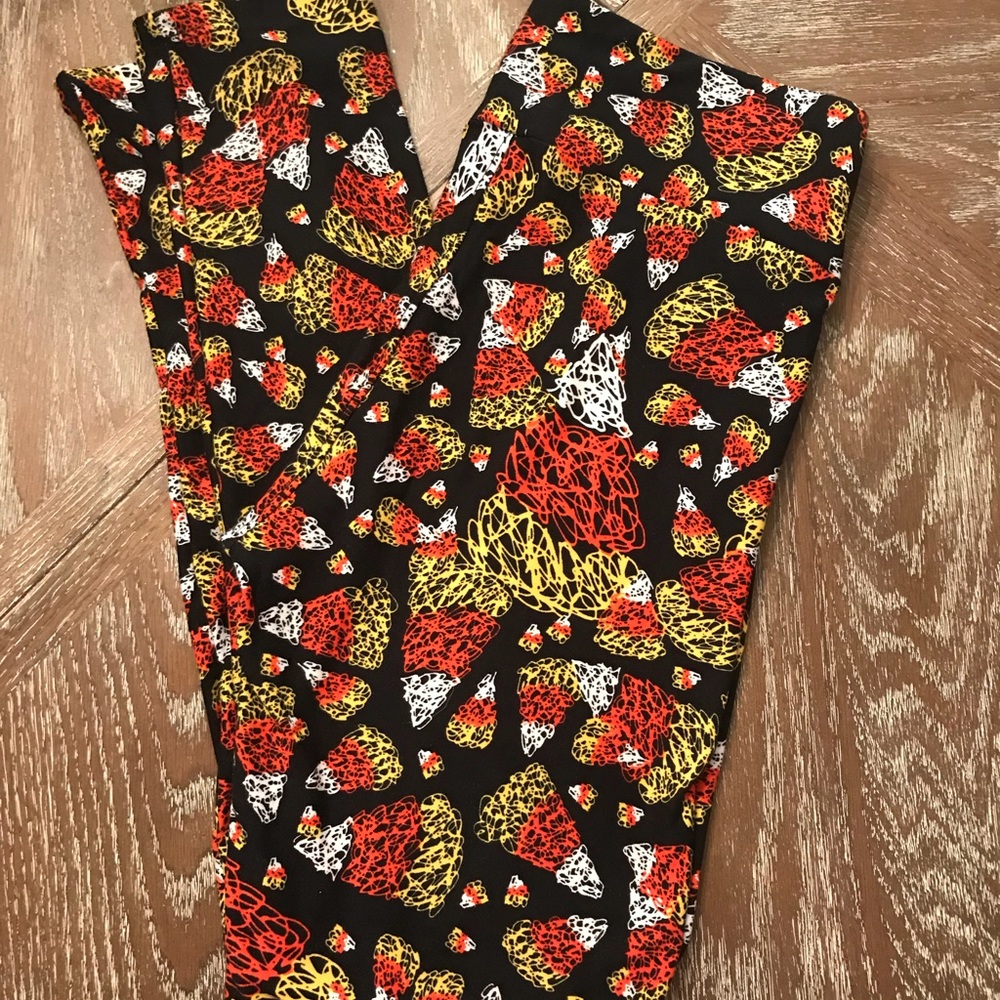 Candy corn LuLaRoe leggings