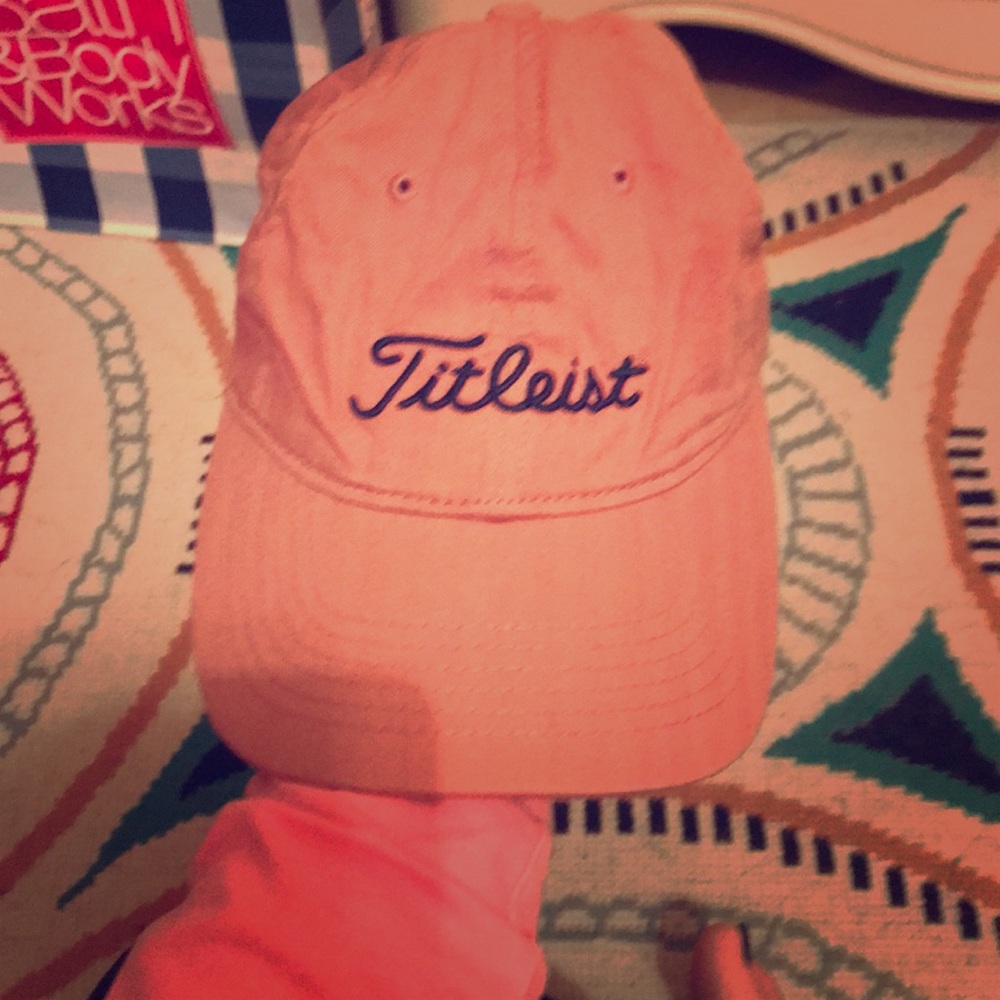 Titleist Light Pink Cap!