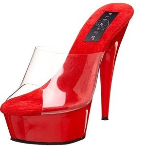 Pleaser Delight 6” stiletto heel with platform