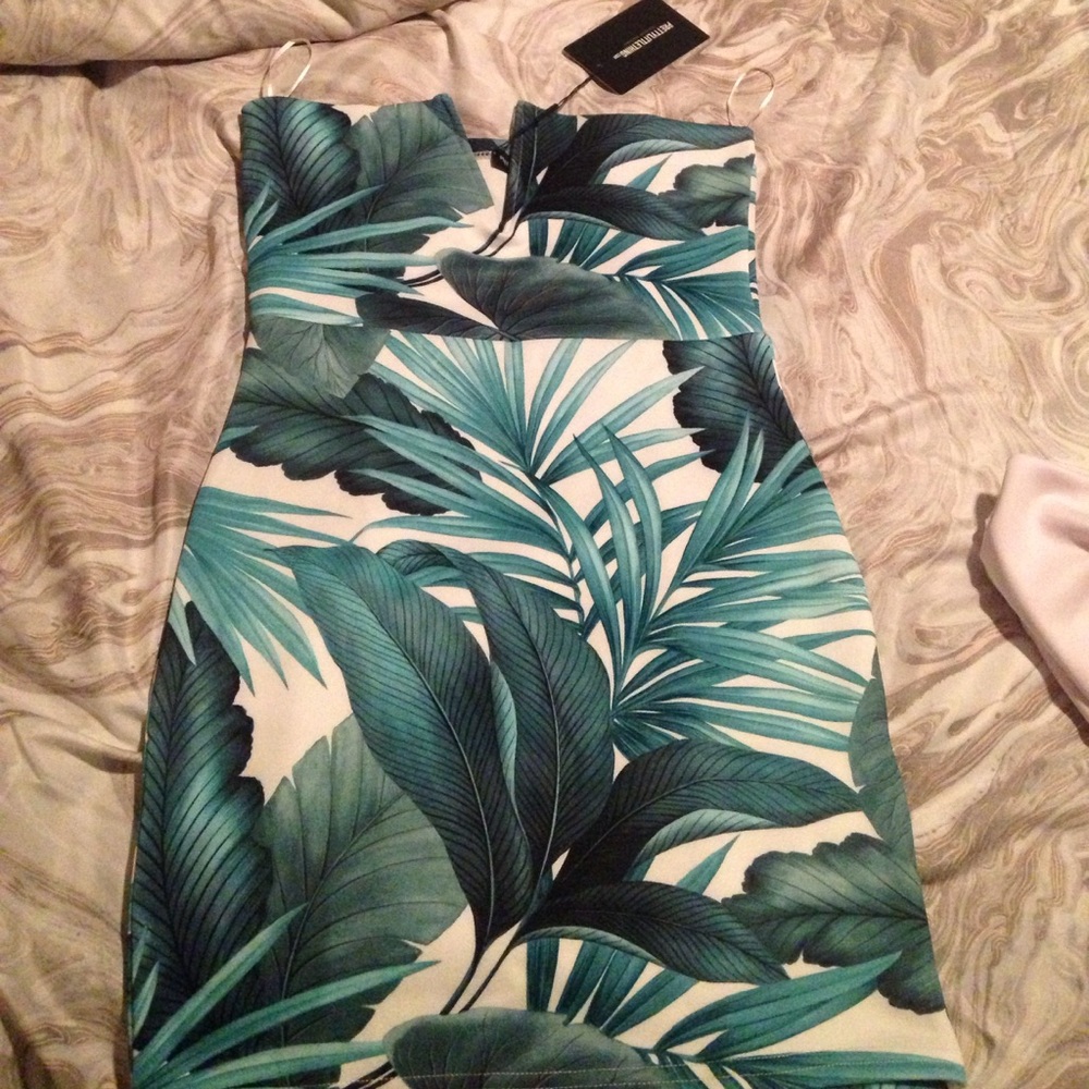 Tube top dress