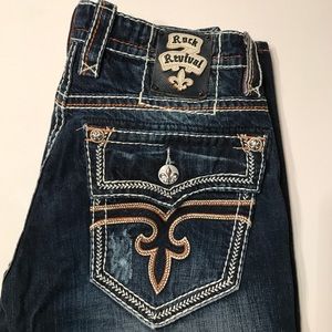 Men’s Rock Revival Erkal Straight Jeans