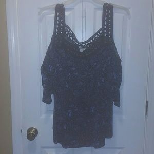 Cato Cold Shoulder Blouse