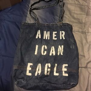 American Eagle Tote Jean Bag