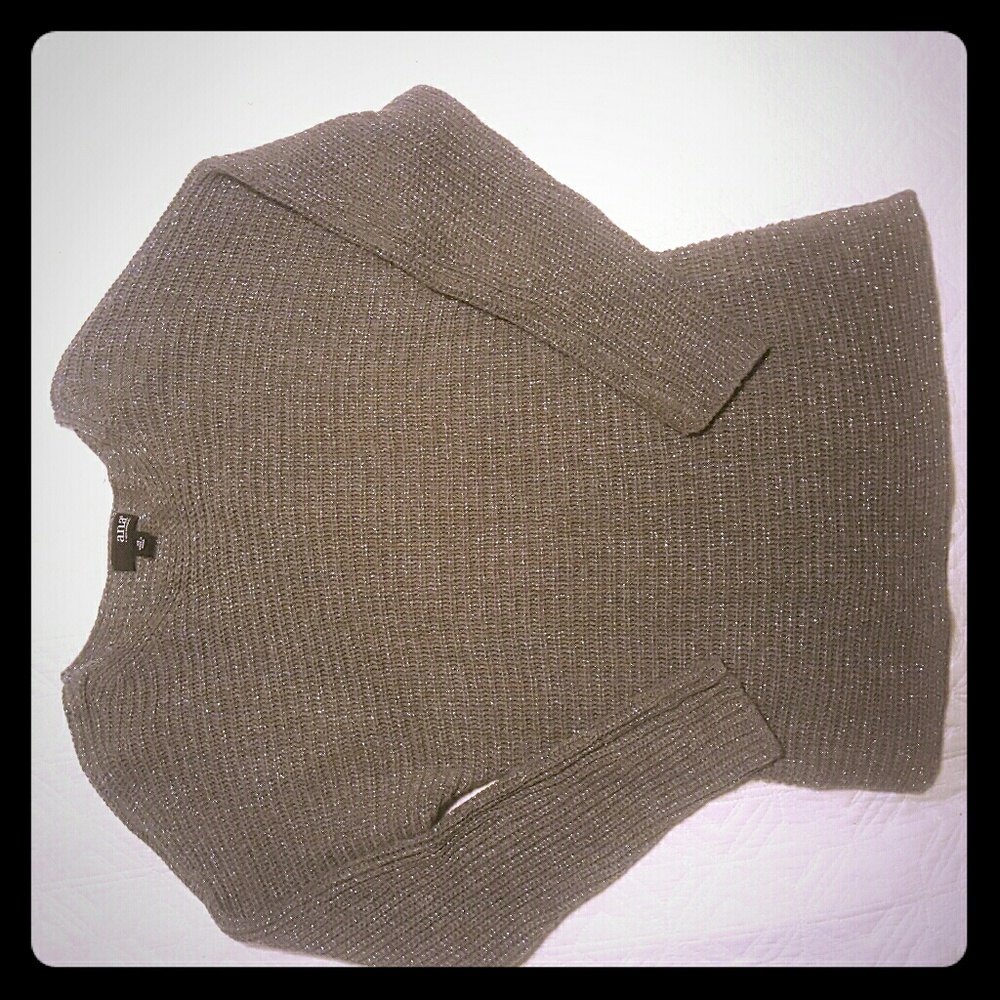 a.n.a Grey Sweater