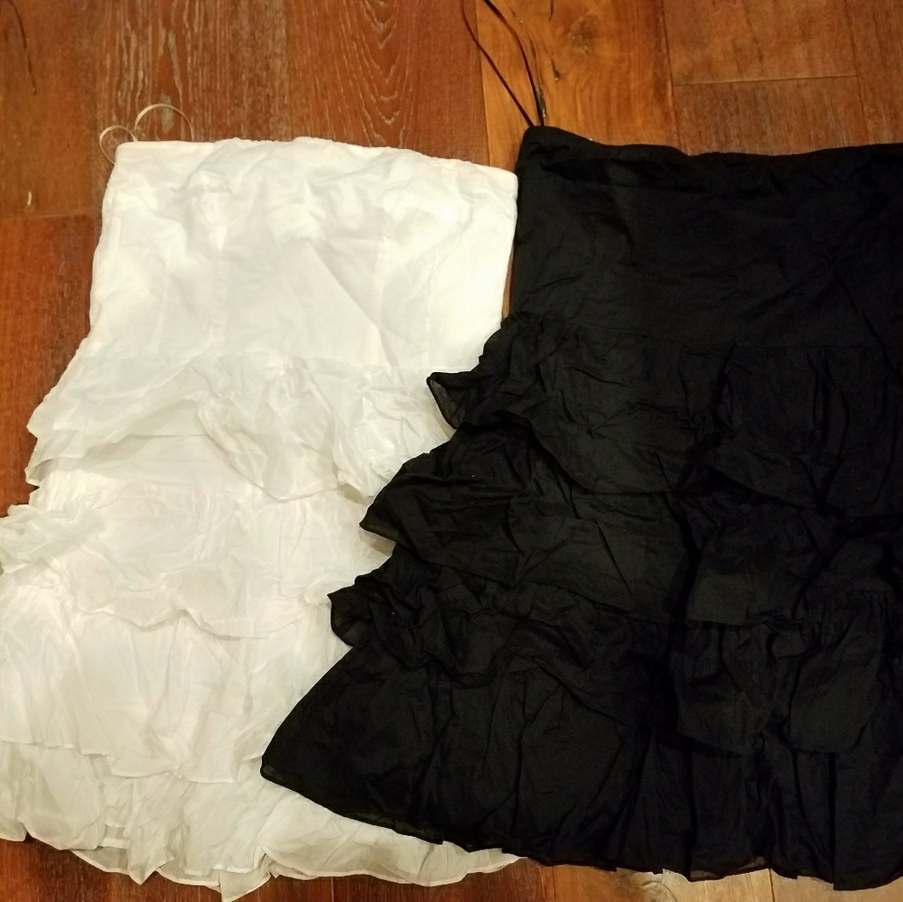 Set of 2 Express Ruffle Strapless Dress