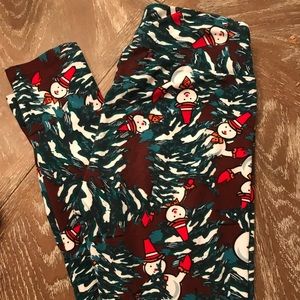 Snowman LuLaRoe leggings