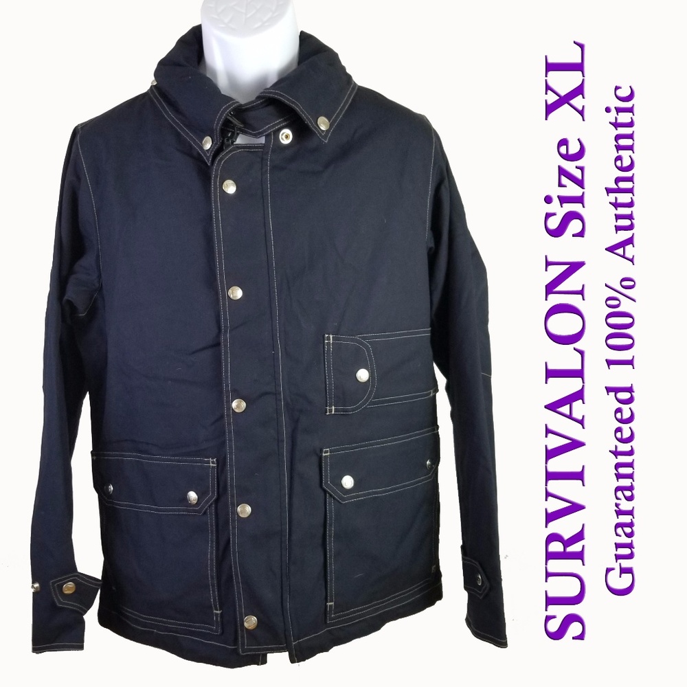 NWT Survivalon Men's Navy Knox Jacket Size XL