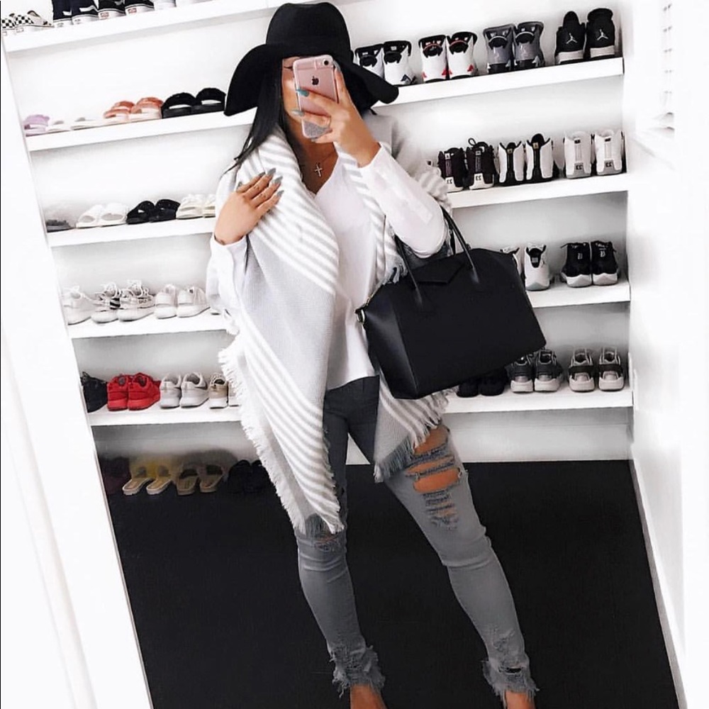 Fashion Drug Large Black Leather Bag