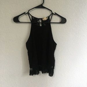 Black Lace Tank