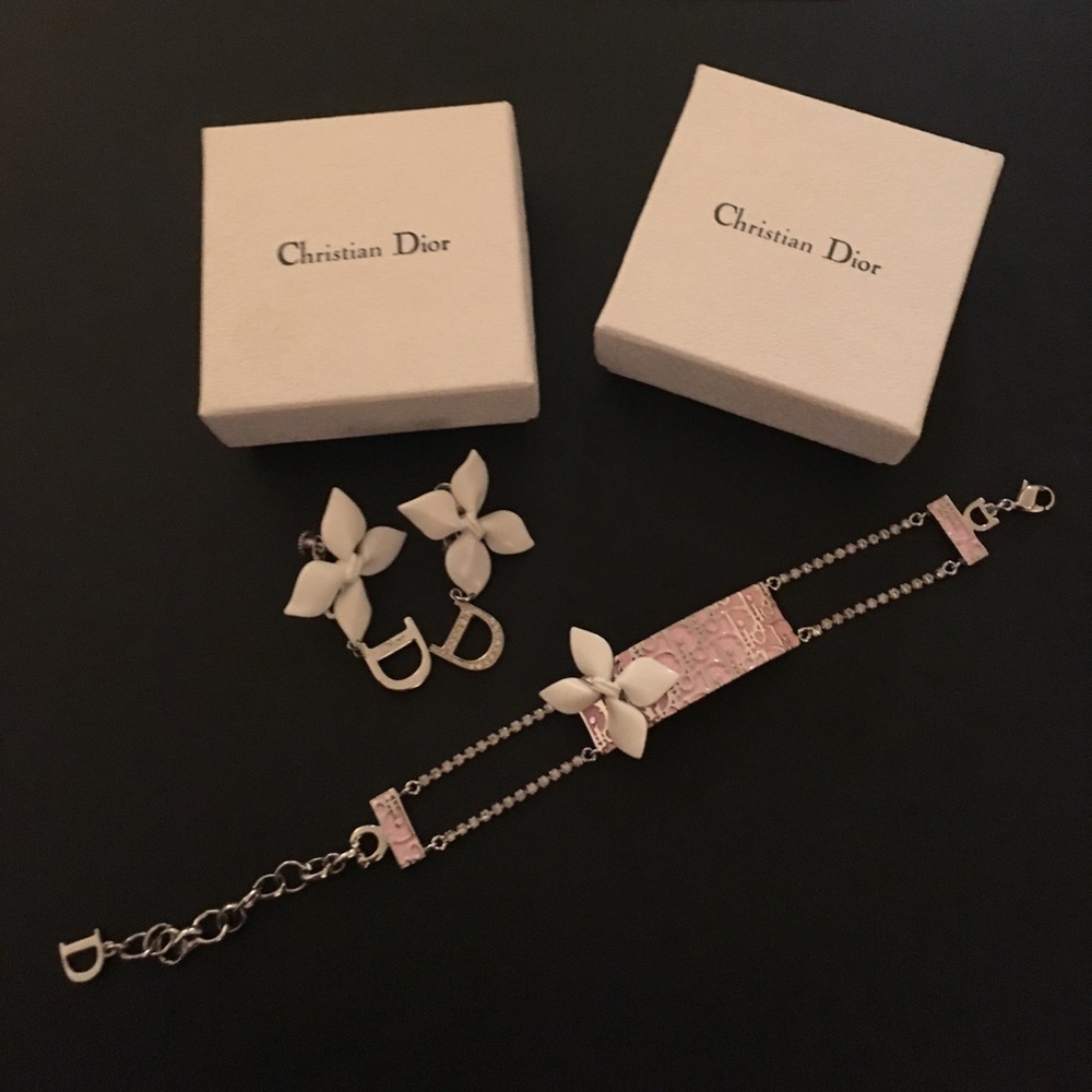 Never worn Christian Dior jewelry in original box