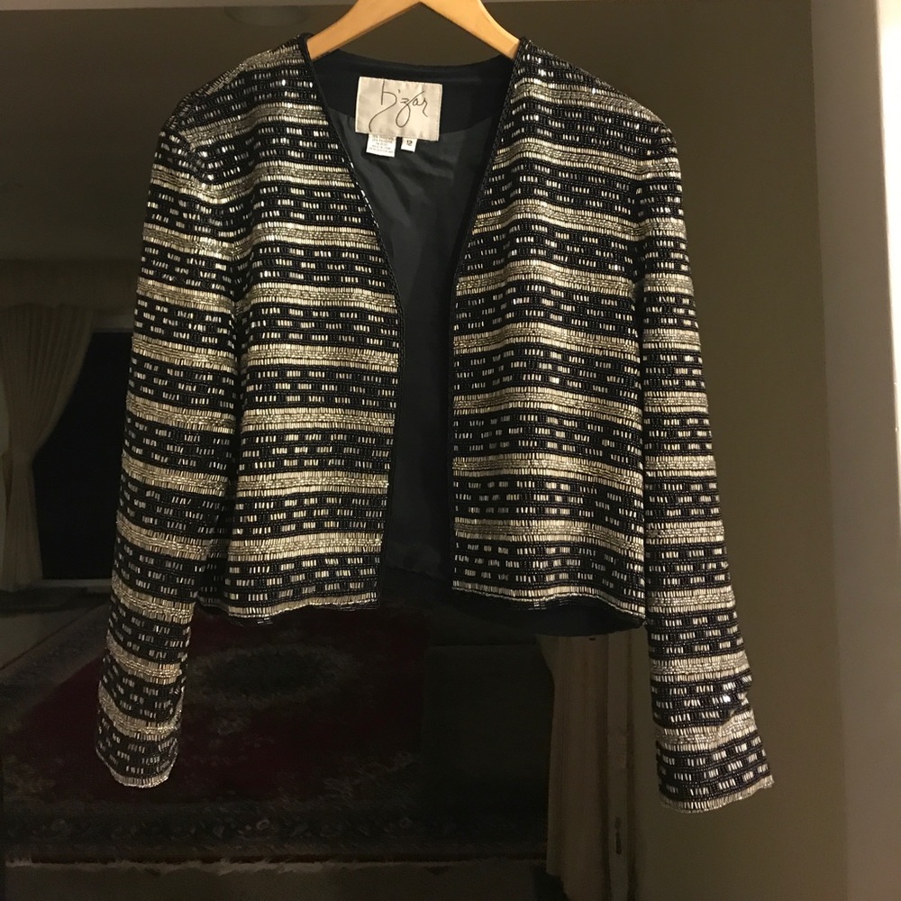 Beaded Blazer - image 1