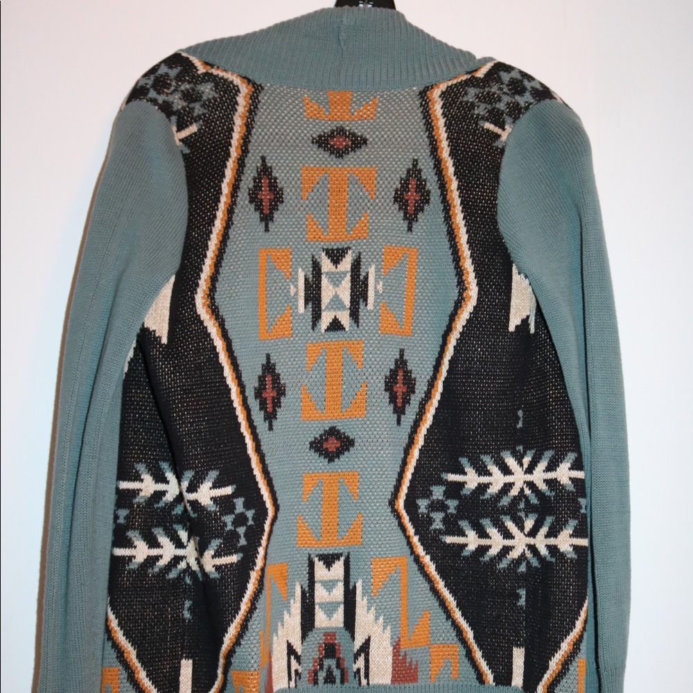 Aztec Cardigan Sweater