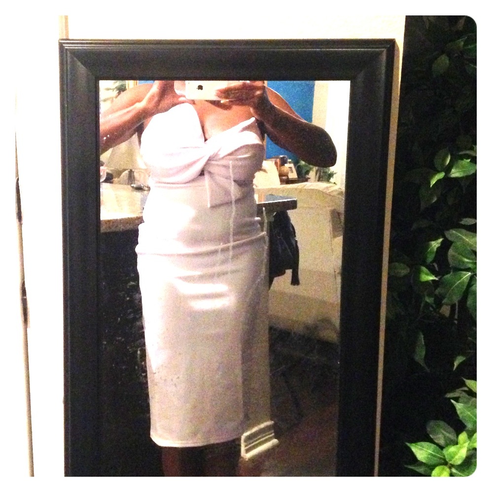 White dress