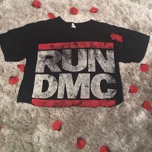 RUN DMC Crop Top