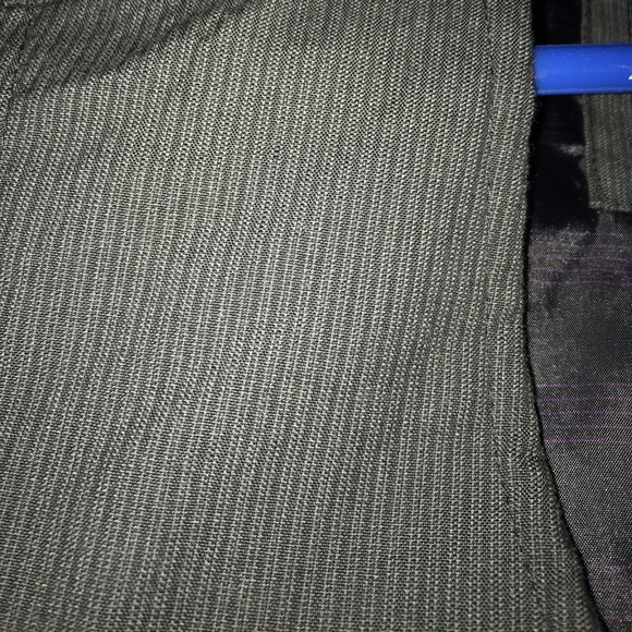 Charcoal/black suit vest - Picture 3 of 4