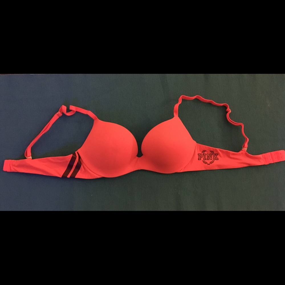 Pink push-up bra size 34A