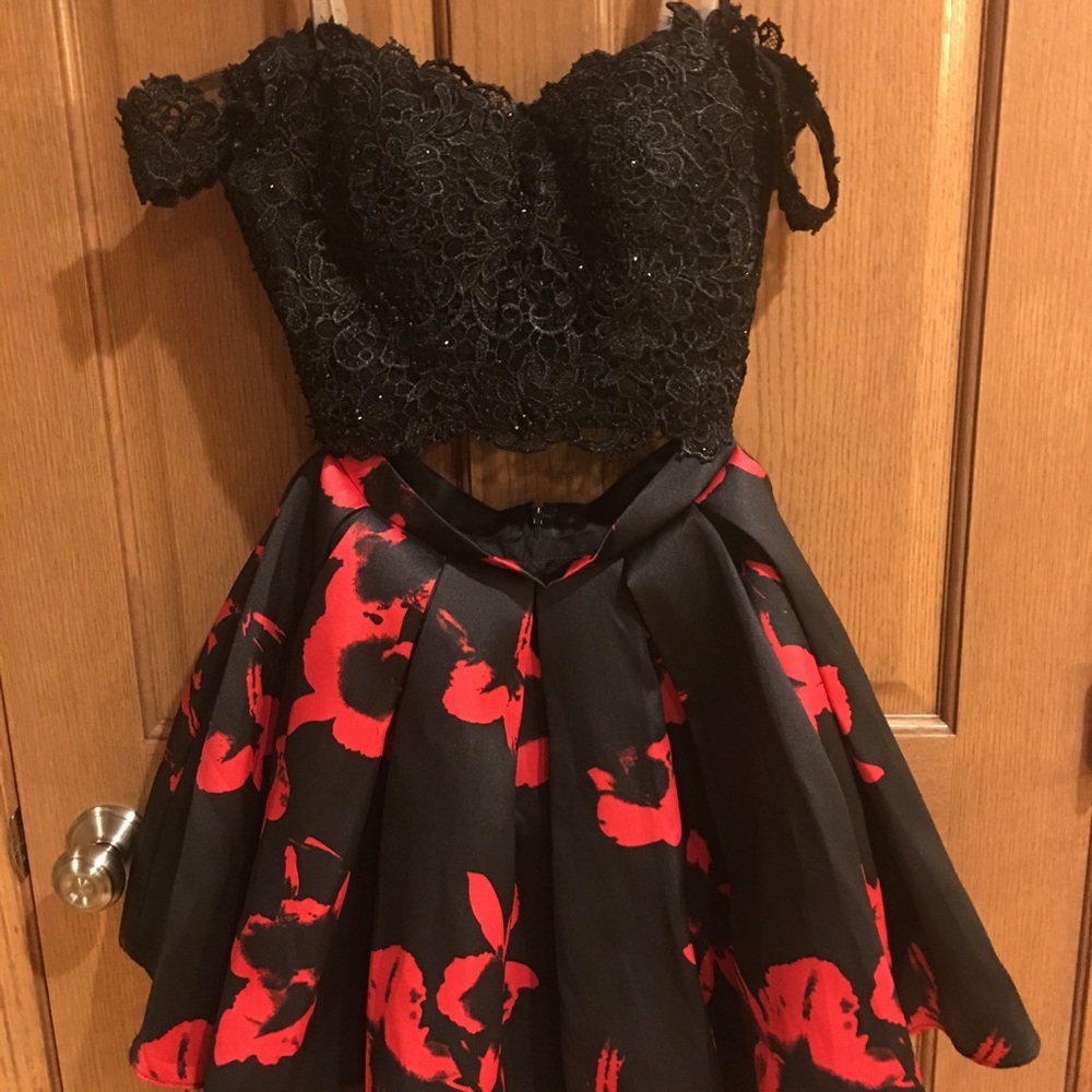 Formal two-piece dress