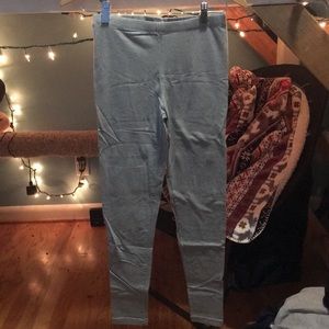 Light Gray Forever 21 Leggings
