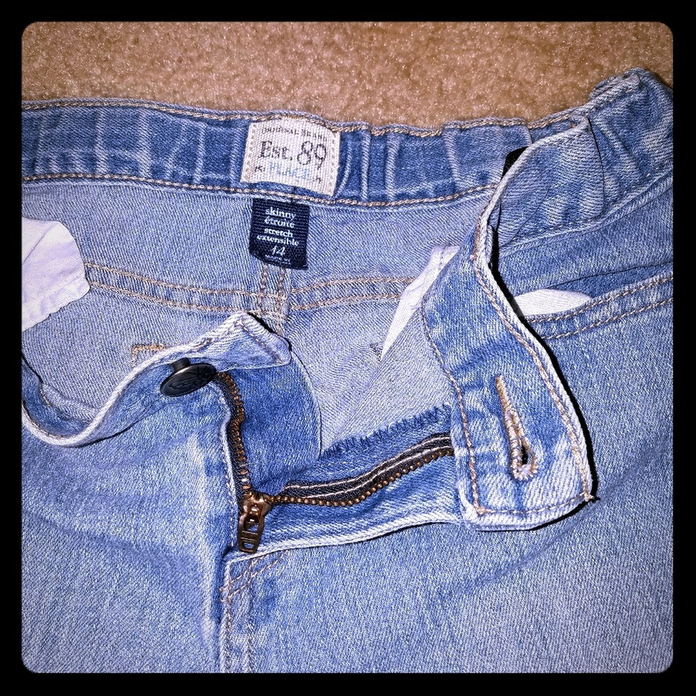 Children's  place skinny jeans size 14