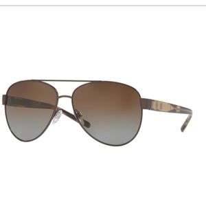 100%authentic Burberry honey aviators.
