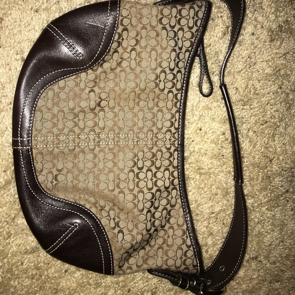 Authentic Brown Coach Purse