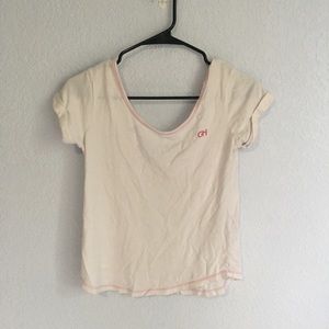 White Off the Shoulder Shirt