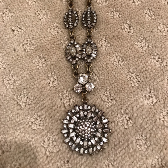 JCrew crystal statement necklace - Picture 2 of 2