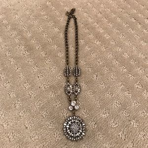 JCrew crystal statement necklace