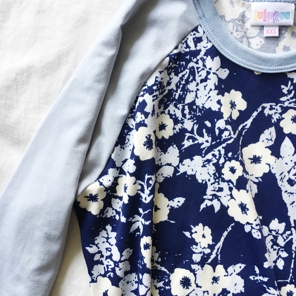 Lularoe Randy Baseball Tee - Picture 3 of 5