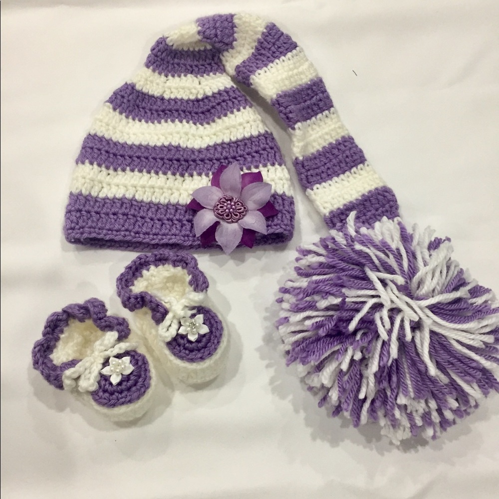 Kids hand made hats.