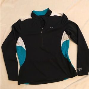 Pearl Izumi half zip, great for cycling!