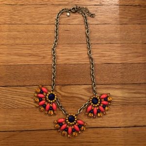 NWOT J. Crew fan necklace