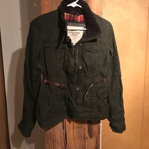Abercrombie & Fitch Green Jacket Size Small