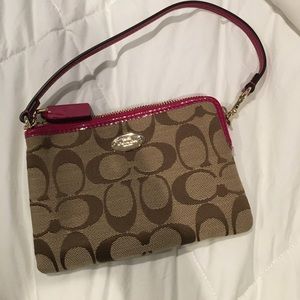 Coach wristlet