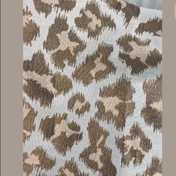 Girls Cherokee top rose gold cheetah print - Picture 2 of 3