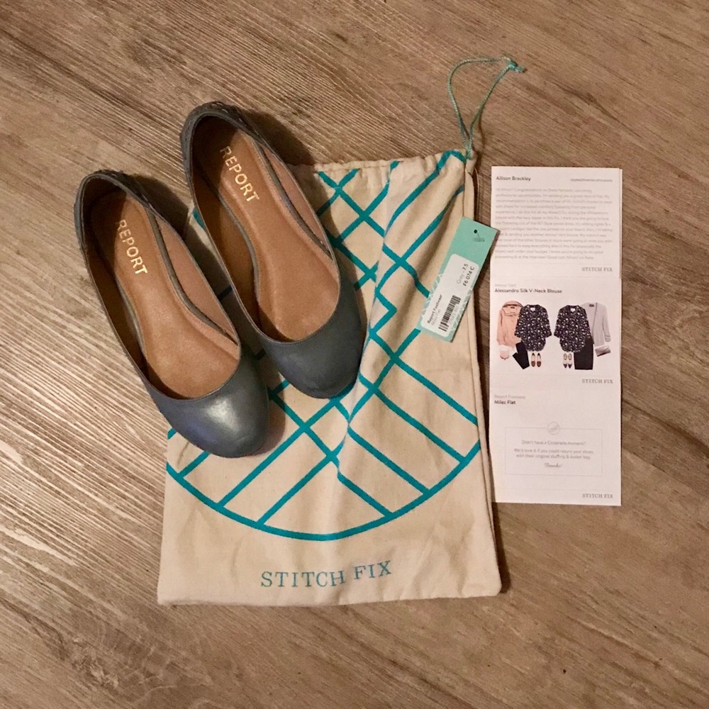 Stitch Fix Report Footwear Miles Flat 7.5 8