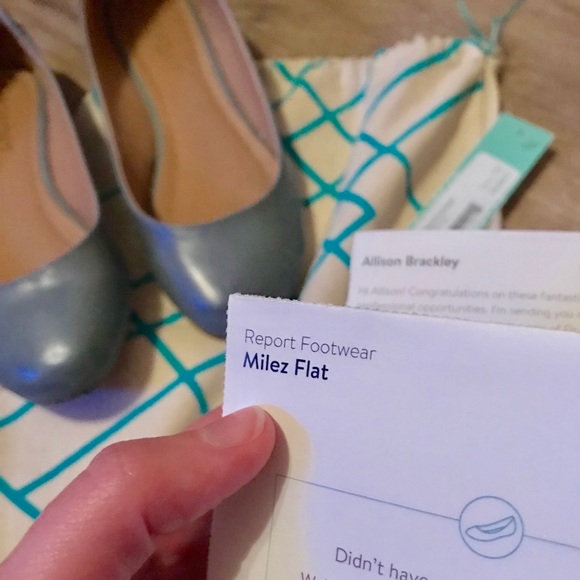 Stitch Fix Report Footwear Miles Flat 7.5 8 - Picture 3 of 8