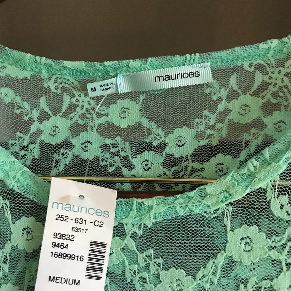 Teal Maurice’s Long Sleeve Shirt