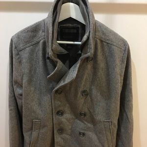 Light Gray Pea Coat
