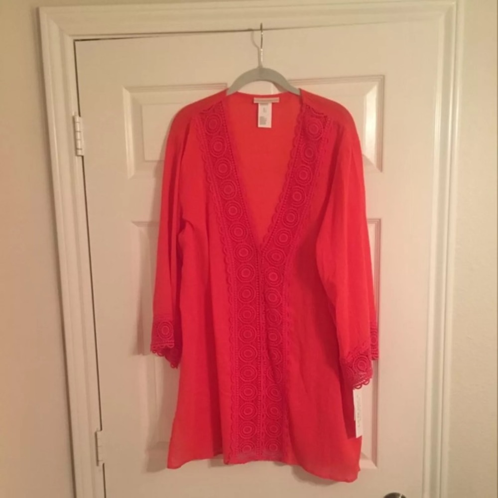 🆕La Blanca cover up Watermelon L