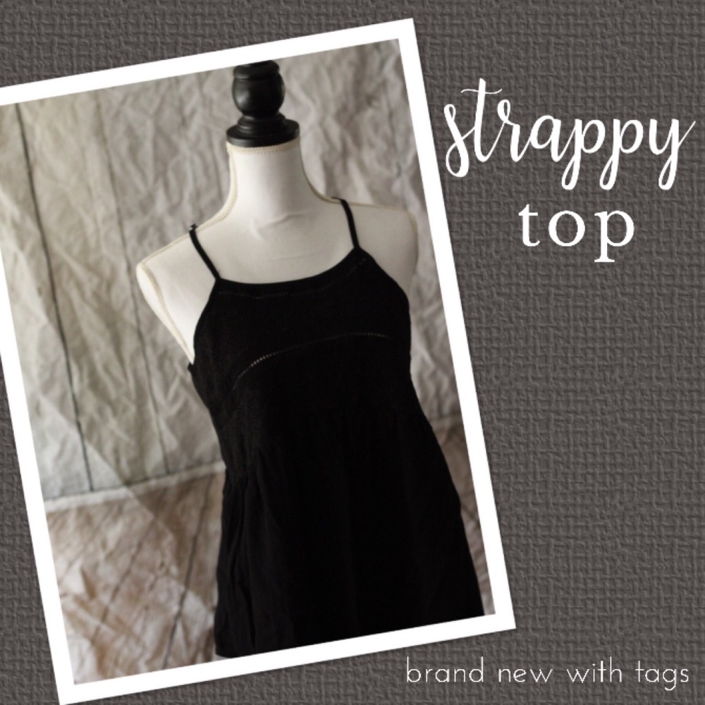 Strappy Lace Tank