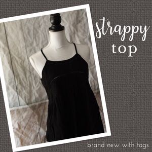 Strappy Lace Tank