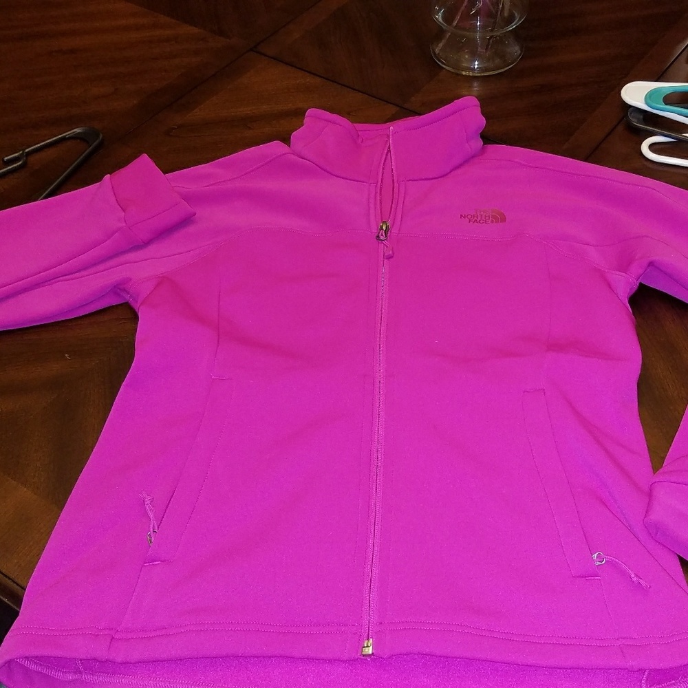 Fushia North Face jacket