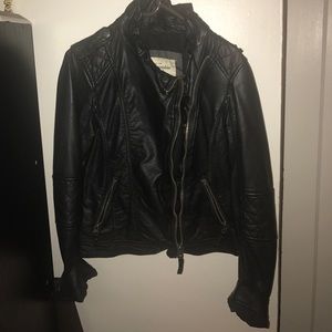 Abercrombie Leather Jacket