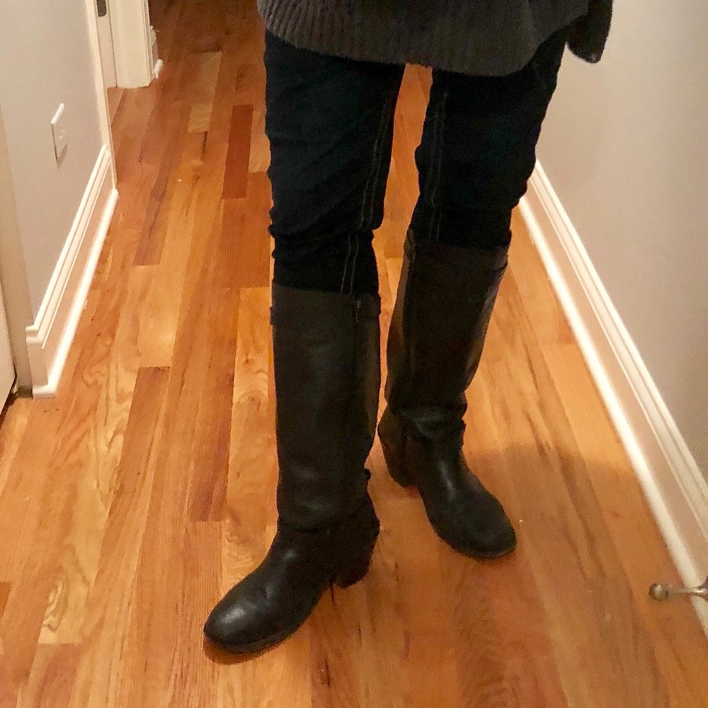 Frye Black Carmen Boots