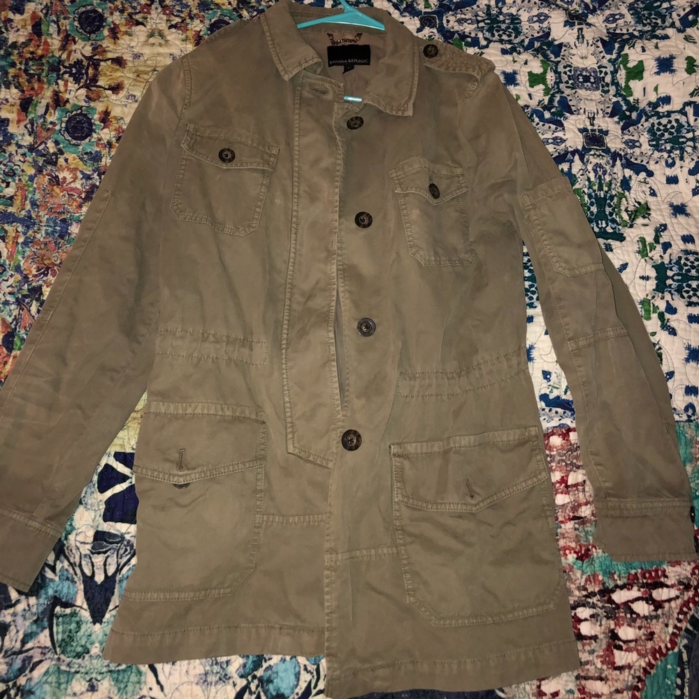Banana Republic Women’s Army Jacket Size L