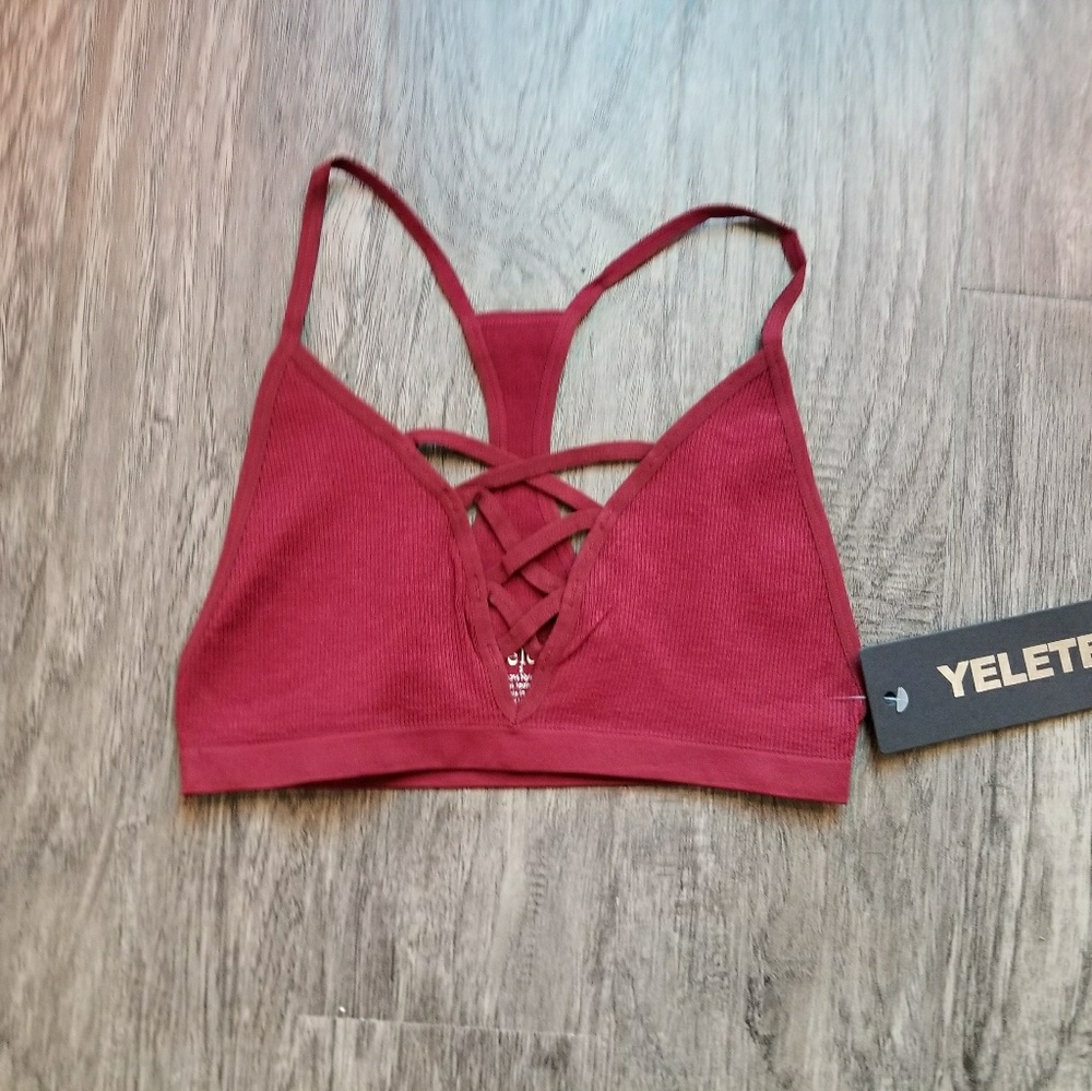 Burgundy Bralette