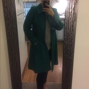 XL teal green winter coat in perfect condition!